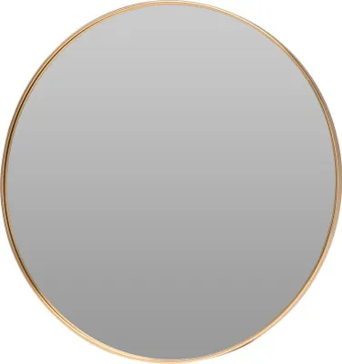 Obrázek produktu pro Zlaté kulaté zrcadlo, Ø 50 cm