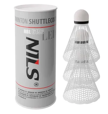 Image de Balles de badminton NILS NBL6193 avec LED 3 pcs