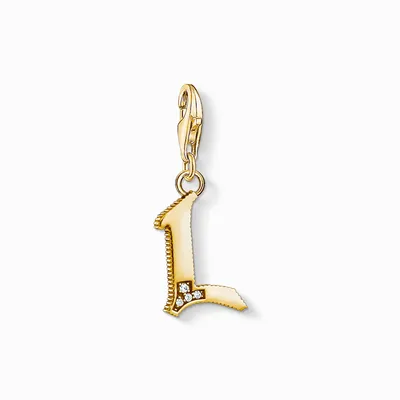 Produktbild von Thomas Sabo Anhänger Charm-Club Buchstabe L 1618-414-39 Gold