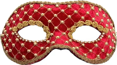 Produktbild von Colombina velluto rosso oro