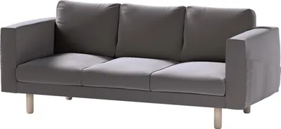 Produktbild von Dekoria Bezug für Norsborg 3-Sitzer Sofa, braun, Norsborg 3-Sitzer Sofabezug