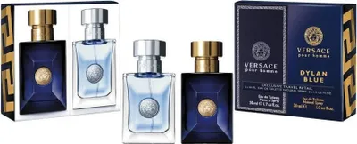 Zdjęcie produktu dla Versace Homme Zestaw upominkowy 30ml Pour Homme EDT + 30ml Dylan Blue EDT