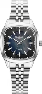 Image de Montre pour femme ROAMER 966847 41 80 20, argentée, classique