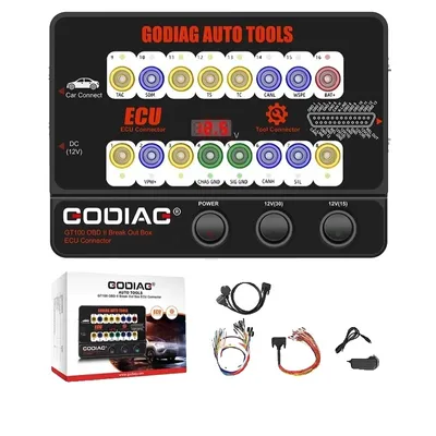 Obrázek produktu pro Připojení ECU, OBDII Break Out Box, testovací platforma, GT100 EU 220V