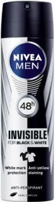 Produktbild von Nivea - Invisible For Black & White Power Antitranspirant - Antitranspirant Spray fr Mnner 150ml