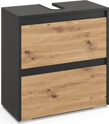 Produktbild von Waschbeckenunterschrank Vicco Majest Artisan 60.1 x 62 cm mit 2 Schubladen, Model 58696