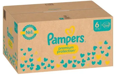 Produktbild von PAMPERS Premium Protect. Gr.6 13+kg XL 144 Stück