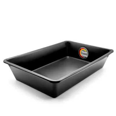 Produktbild von BigDean Ölauffangbehälter 20 L 60x40x12 cm aus robustem Kunststoff – Auffanghilfe für Ölwechsel –  Germany