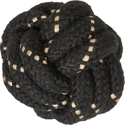 Produktbild von Back on Track Spielball aus Seil, Farbe:Schwarz
