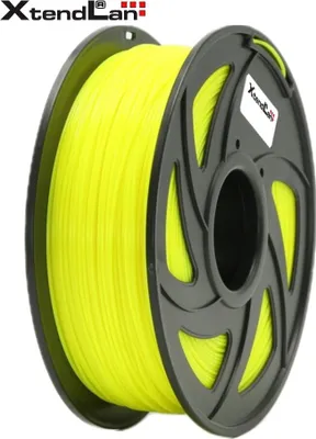 Produktbild von XtendLAN PLA filament 1,75mm zářivě žlutý 1kg