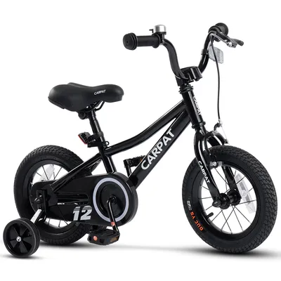 Produktbild von Velors Kinderfahrrad 12 14 16 Zoll Kinderfahrrad für 3-7 Jahre 1 Gang Kettenschaltung Mädchen Jungen Fahrrad Bike mit Stützräder ab 3 Jahre