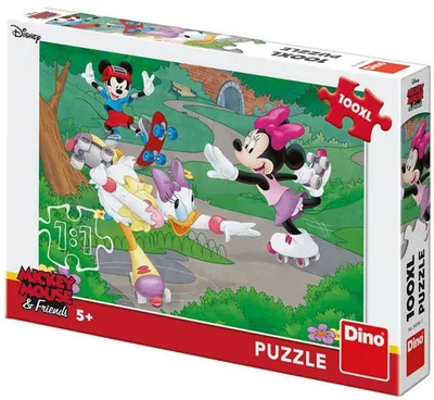 Obrázek produktu pro Minnie sportuje: puzzle 100XL dílků