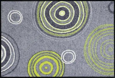 Produktbild von Erwin Müller Fußmatte Kaiserslautern" grau/grün 50x75 cm"
