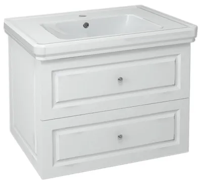 Produktbild von Sapho VIOLETA Unterschrank 68,5x52x46,5cm, weiß seidenmatt