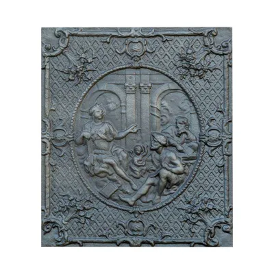 Immagine prodotto di Mensola in ghisa con decoro DEI CM. 58 × 67 H SP. 1 cm DS