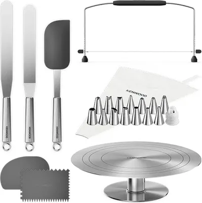 Produktbild von Kenwood Torten Deko Set Küchenmaschinen-Zubehör KWSD100