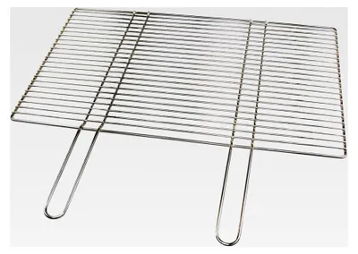 Produktbild von Grillrost aus Edelstahl 54 x 34 cm mit festen Handgriffen