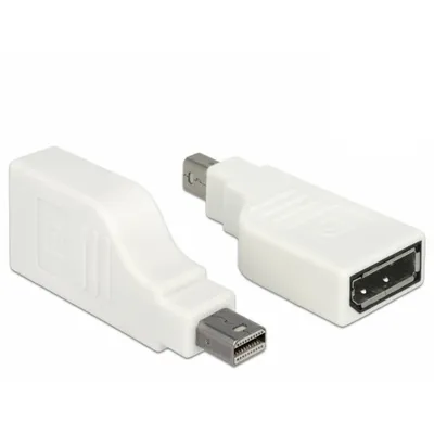 Produktbild von Mini DisplayPort 1.2 Adapter auf DisplayPort 4K 90° weiß