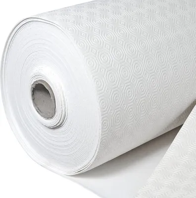 Produktbild von Mambo Design Tischschutz, Weiß, 140 x 100 cm, Eckig, PREMIUM, geschäumtes PVC Textilgewebe (Polyester), Unterlage für Tischdecken aller Art, Breite & Länge wählbar