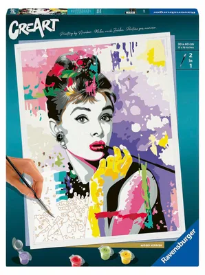 Obrázek produktu pro Ravensburger 25526, Obrazy v balení, Chlapec/děvče, Sada vybarvování podle čísel