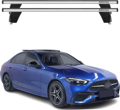 Produktbild von Menabo Dachträger für Mercedes C Klasse W206 Limo 2021-2025 75kg Alu Silber 2x