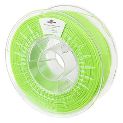 Immagine prodotto di Filamento 3D Spectrum, PLA Premium, 1,75 mm, 1000 g, 80018, verde fluorescente
