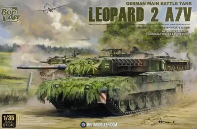 Image de MODÈLE FRONTALIER BT-040 Leopard 2 A7V