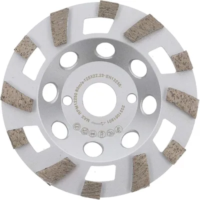 Obrázok produktu pre PRODIAMANT Diamantový brúsny tanier 125 mm pre betón, žulu ST61
