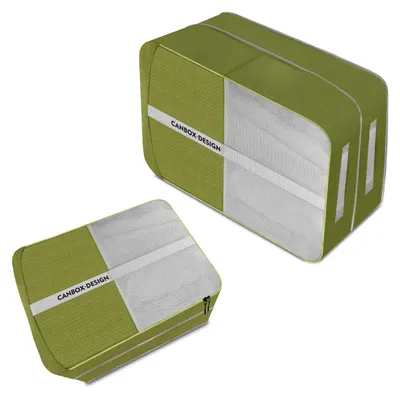 Produktbild von Set aus 2 Packwürfeln für Koffer, Ideal für Reisen