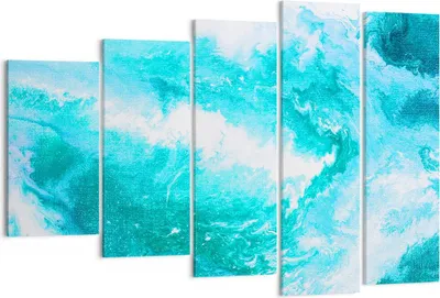 Produktbild von Bild auf Leinwand - Leinwandbild - Abstraktion modern - 150x100cm - Wand Bild - Wanddeko - Leinwanddruck - Bilder - Kunstdruck - Wanddekoration - Leinwand bilder - Wandkunst - EG150x100-3801