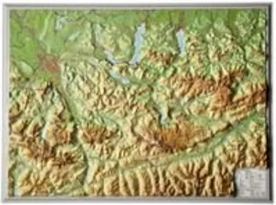 Produktbild von Relief Salzkammergut 1 : 300.000