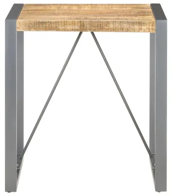 Produktbild von vidaXL Esstisch 70x70x75 cm Raues Mango-Massivholz