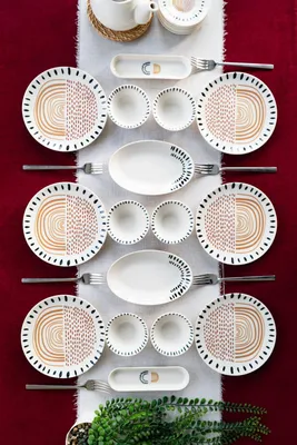 Obrázok produktu pre Sada riadu Hermia Concept (16 kusov) vyrobená zo 100% porcelánu, vhodná do umývačky riadu