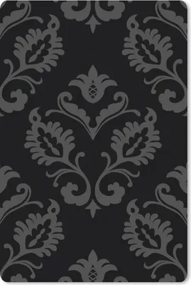 Produktbild von MuchoWow® Mauspad Mousepad Barock - Schwarz - Muster 40x60 cm - Mousepads - Maus Mat - Pad - Mausunterlage - Schreibtisch Accesoire