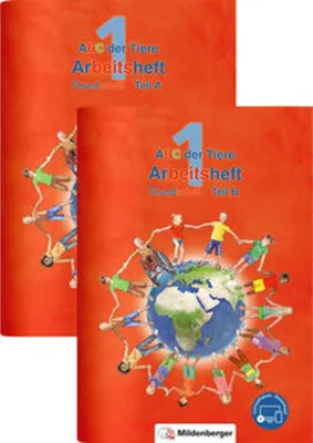 Immagine prodotto di ABC der Tiere 1 - Arbeitsheft Grundschrift, Teil A und B. Neubearbeitung