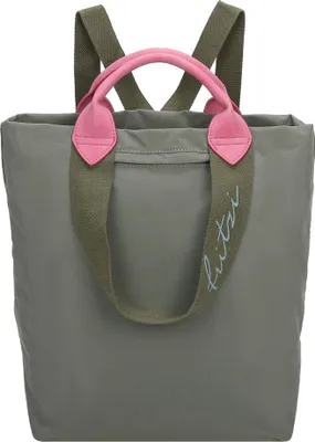 A studio shot of a backpack.