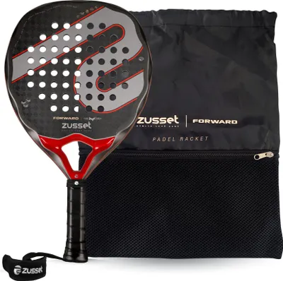 Obrázok produktu pre Padelová raketa FORWARD 12K Carbon, kvapkovitý tvar – rovnováha medzi silou a kontrolou