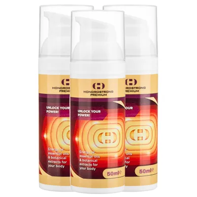 Obrázek produktu pro 3x Hondrostrong gel na svalové klouby 50ml