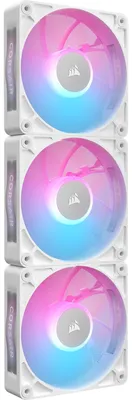 Immagine prodotto di Corsair iCUE Link RX120 MAX RGB Starter Kit - Ventole per case - 120 mm - bianco (confezione da 3)