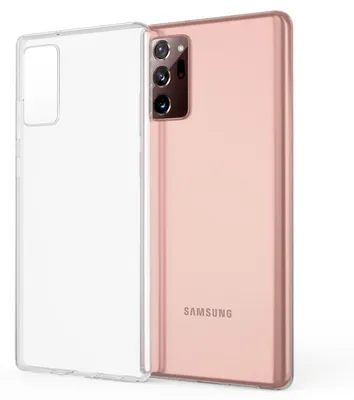 Image de Coque NALIA « GLAZE » pour Samsung Galaxy Note 20 Ultra - Coque de protection en TPU transparent, anti-jaunissement, fine et légère - Coque de téléphone portable transparente