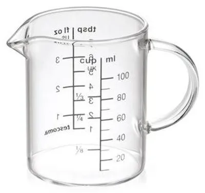 Produktbild von Messbecher aus Glas DELÍCIA 100 l