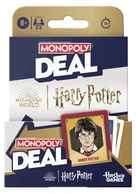 Produktbild von Spanisches Harry Potter Monopoly Deal-Spiel