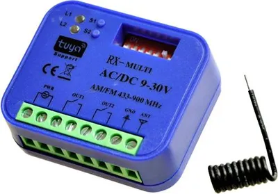 Produktbild von Universeller 2-Kanal-Multifrequenz-Empfänger mit Wi-Fi – RX-MULTI Tuya Smart App