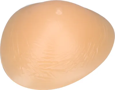 Produktbild von BH-Pad-Einsätze, weiches Silikon, dreieckig geformt, konkave Unterbrustformen(150g 75A)