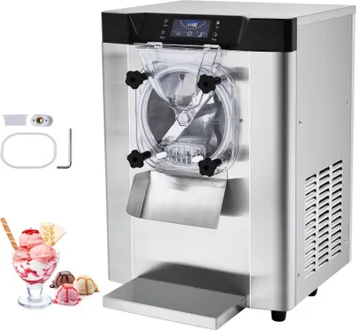 Produktbild von Kommerzielle Eismaschine für harte Portionen -12 l/h Ausbeute- Einzelgeschmack.