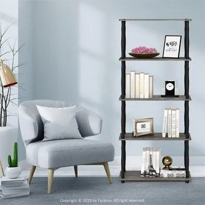 Immagine prodotto di Libreria slanciata, 29,5 x 59,9 x 145,8 cm, per soggiorno, camera da letto, ufficio