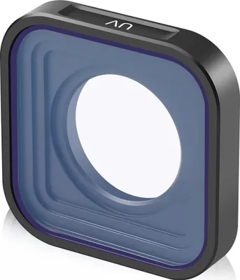 Obrázek produktu pro PULUZ PU923, UV filtr 5,5 mm, čtvercový, 1,2 x 1,2 palce, ochranný filtr, tenký design, HD optické sklo, vícevrstvá povrchová úprava, kompatibilní s GoPro 12/ 11/ 10/ 9/ 8/ Mini 11