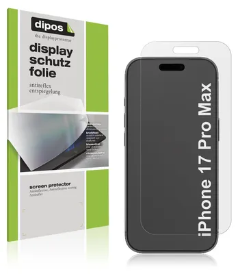 Image de 4x Film de protection d'écran pour Apple iPhone 17 Pro Max protecteur antireflet dipos