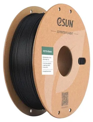 Image de Filament 3D, matériau PETG, haute résistance, NOIR