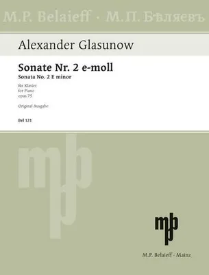 Produktbild von Sonate Nr. 2 e-Moll op. 75